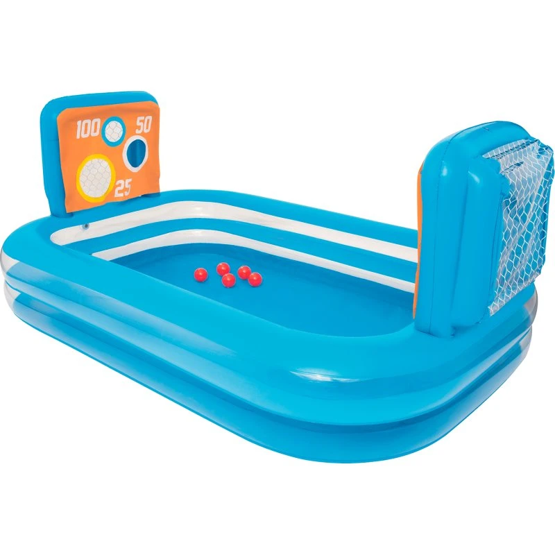 Bestway Piscina Hinchable 237x152x94 cm con Porterías