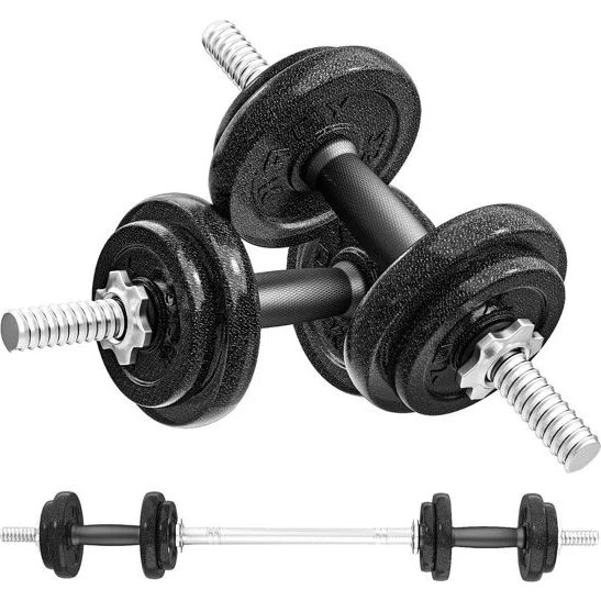 SPORTNOW Mancuernas Ajustables 20kg