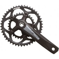 FSA Tempo Adventure 2X Supercompact 46x30, 175mm, Negro