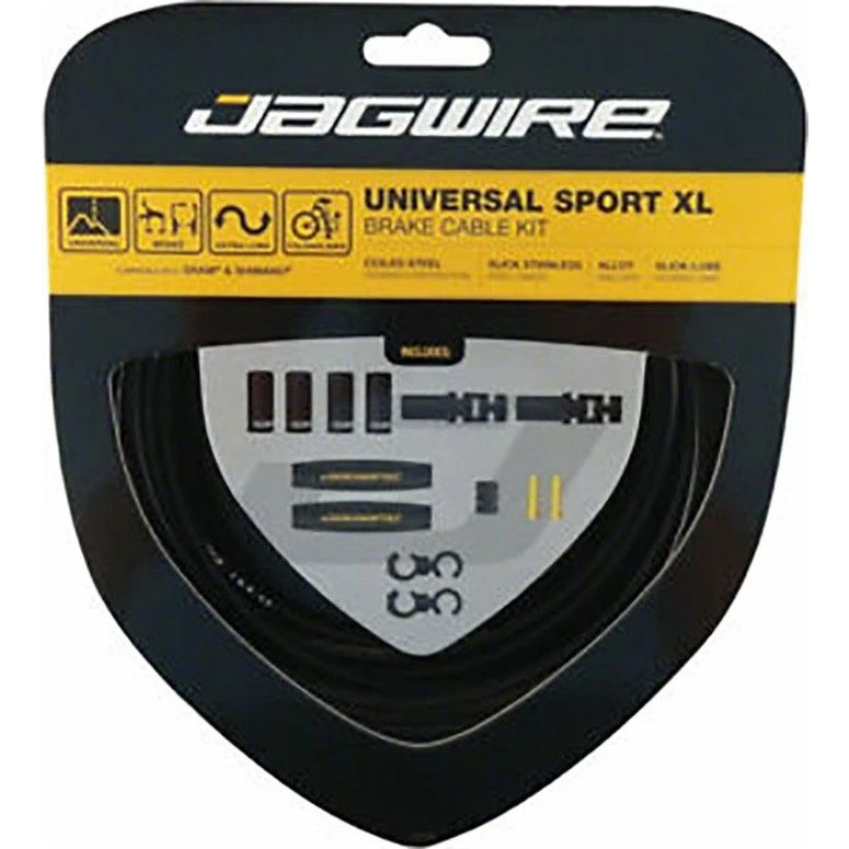 Jagwire Sport XL Kit Freno y Cambio Negro