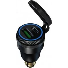 Tecnoglobe Adaptador DIN USB-A/USB-C