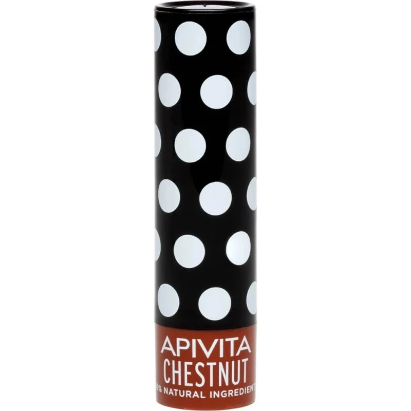 Apivita Cuidado Labial Hidratante Castaño con Color 4,4g