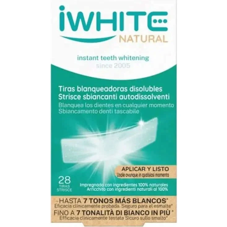 IWhite Tiras Blanqueadoras Disolubles 28 Unidades