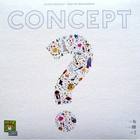 Concept - Juego de mesa de estrategia por equipos de Asmodee