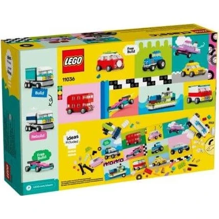 LEGO Classic Vehículos Creativos 11036 - Set de Construcción para +5 años