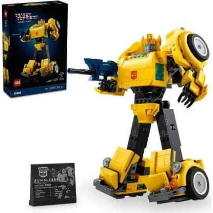 LEGO Icons Transformers Bumblebee 10338 Set para Adultos