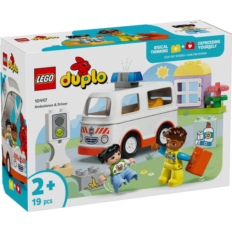 LEGO DUPLO Town Ambulancia y Conductor 10447