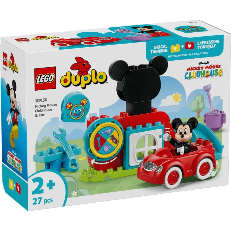 LEGO DUPLO Mickey Mouse: Club y Coche (10454)