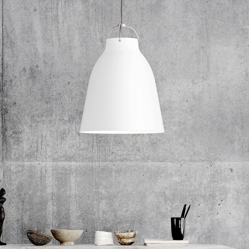 Fritz Hansen Lámpara Colgante Caravaggio P3 Blanco