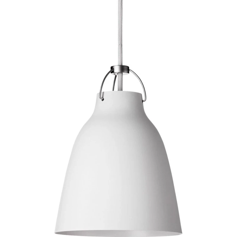 Fritz Hansen Lámpara Colgante Caravaggio P1 Blanco Mate