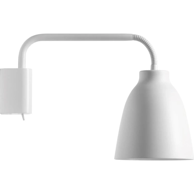 Fritz Hansen Aplique de pared Caravaggio Blanco