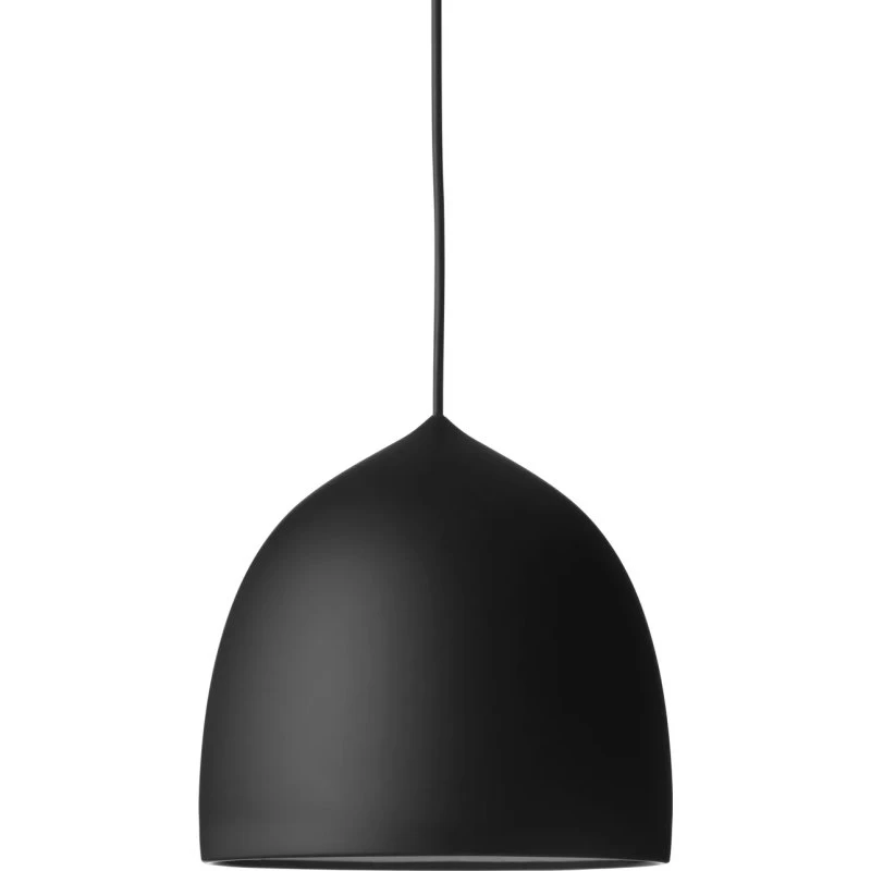Fritz Hansen Lámpara Colgante Suspence P1 Negro Ø 24cm