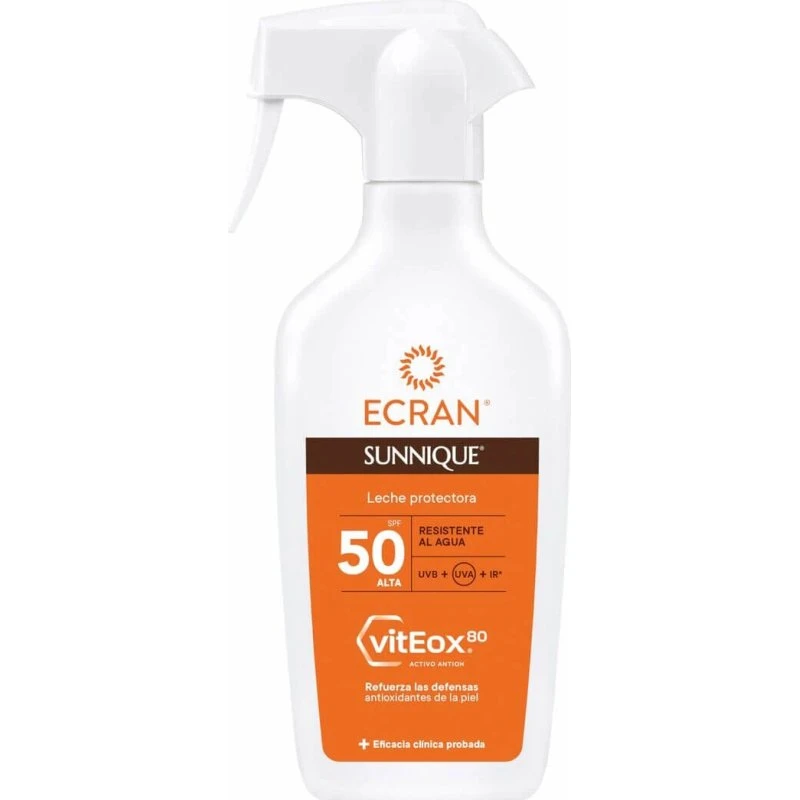Ecran Sunnique Protector Solar Leche Spray SPF 50 270ml