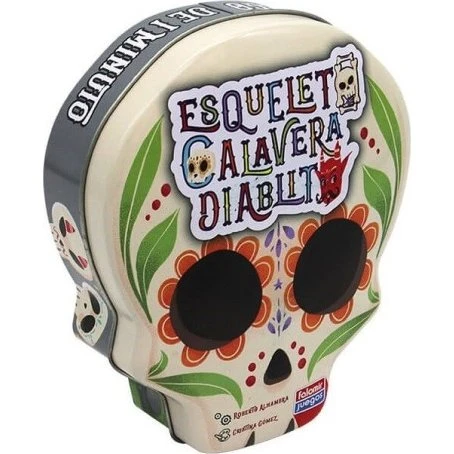 Falomir Juegos Esqueleto Calavera Diablito Juego de Cartas