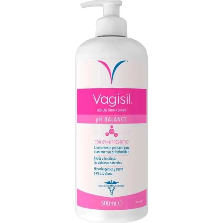 Vagisil Gel de Higiene Íntima pH Balance con Gynoprebiótico 500 ml