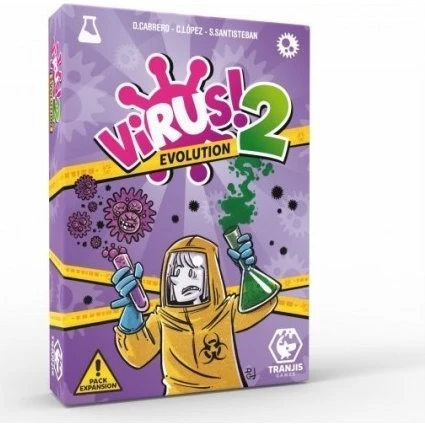 Tranjis Games Virus 2 Evolution - Expansión de Juego de Cartas