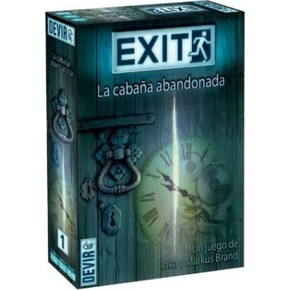 Exit 1: La cabaña abandonada - Juego de mesa de Devir