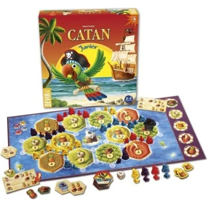 Devir Catan Junior Juego de Mesa Trilingüe
