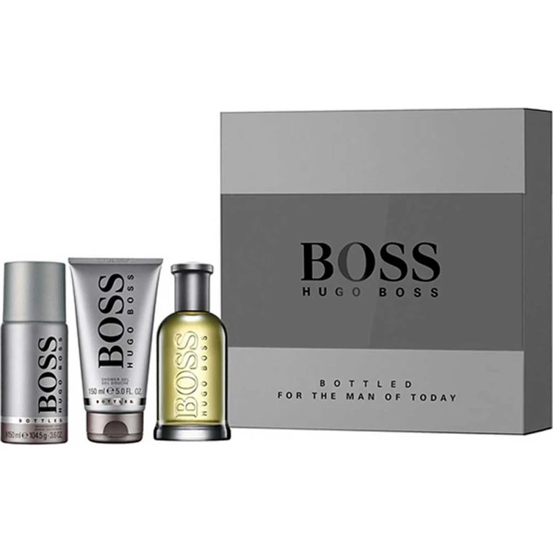Hugo Boss Bottled EDT 100ml + Gel 100ml + Deo 150ml