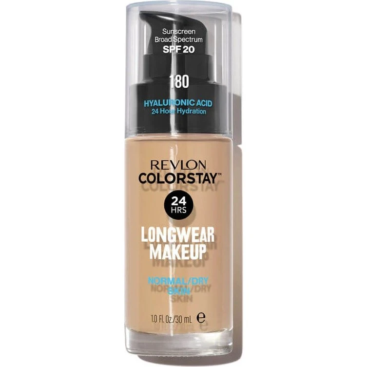 Revlon Colorstay Base Maquillaje 180 Sand Beige - Piel Seca/Normal