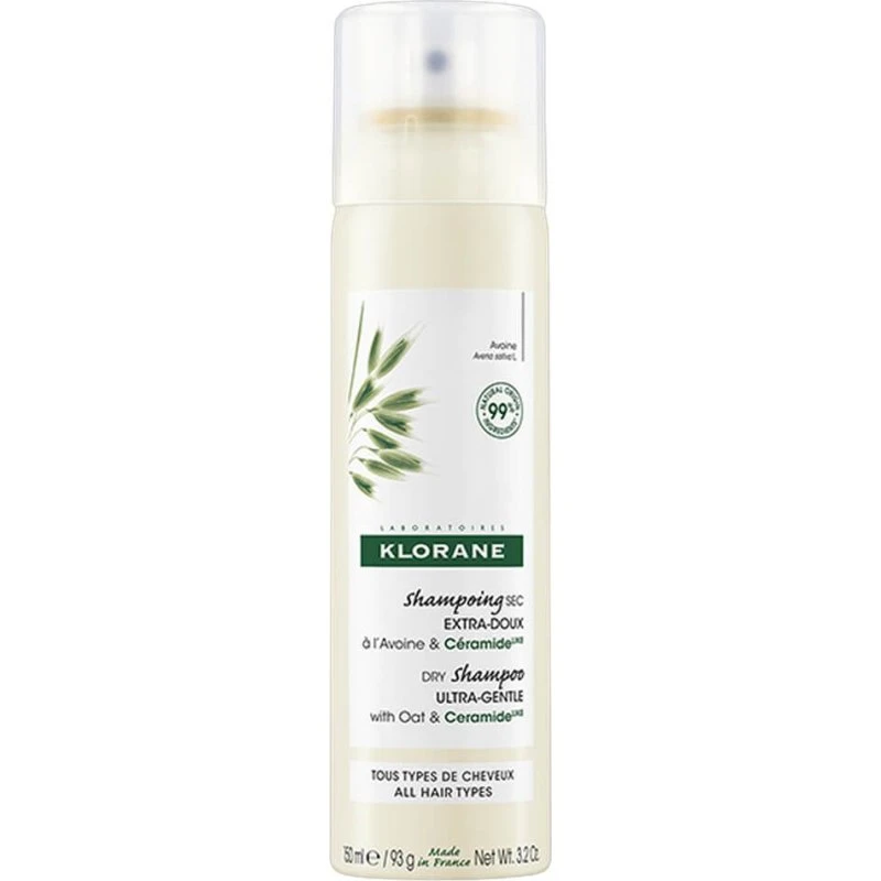 Klorane Champú Seco Ultrasuave con Avena y CeramideLIKE 150 ml