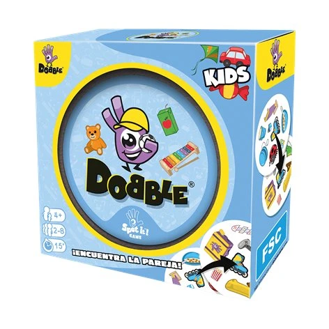 Asmodee Dobble Kids - Nueva Edición Juego de Cartas