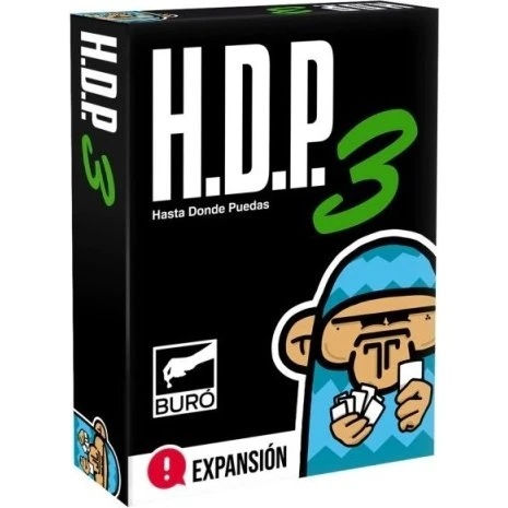 HDP 3 Expansión Juego de Cartas de Humor Negro