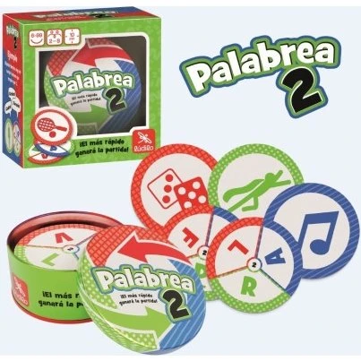 Lúdilo Palabrea 2 Juego de Cartas