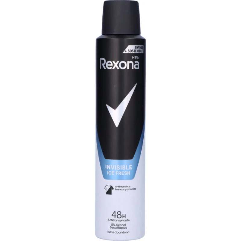 Rexona Men Invisible Ice Fresh Antitranspirante Spray 200ml