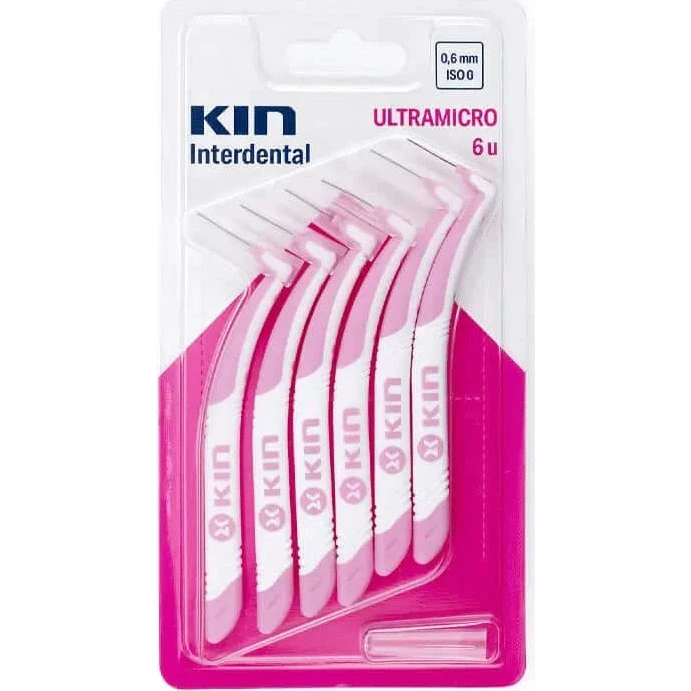 Kin Cepillo Interdental Ultramicro 0.6 mm - Pack de 6 Unidades