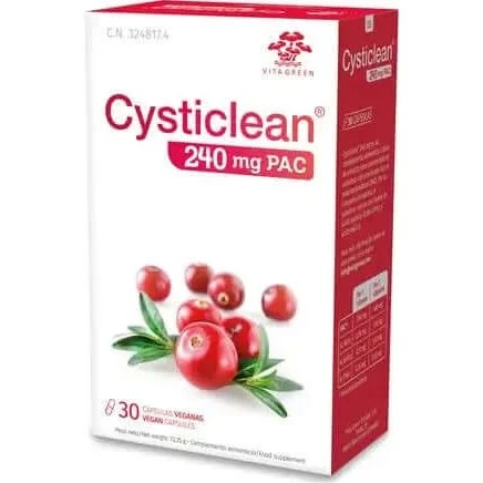 Cysticlean 240 mg PAC Arándano Rojo - 30 Cápsulas