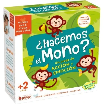 Hacemos el Mono - Juego de Mesa para Niños de Ludilo