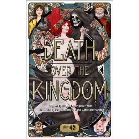 GenX Death Over the Kingdom - Juego de Cartas de Fantasía