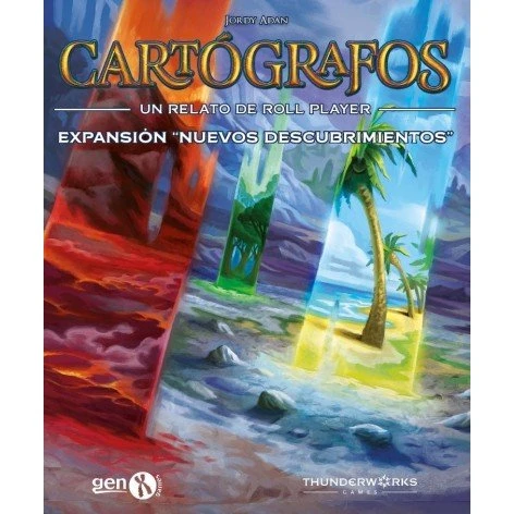 Cartógrafos: Un Relato de Roll Player - Nuevos Descubrimientos