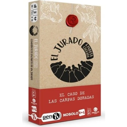 El Jurado: El Caso de las Carpas Doradas - Juego de Mesa