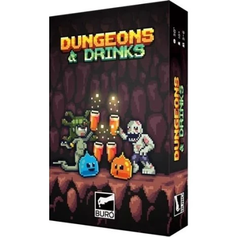 Dungeons and Drinks Juego de Cartas