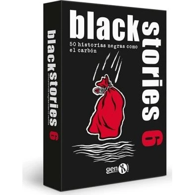Black Stories 6 - Juego de Cartas de Misterio y Acertijos