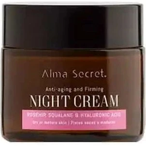 Alma Secret Crema de Noche Reparadora Antiedad con Rosa Mosqueta