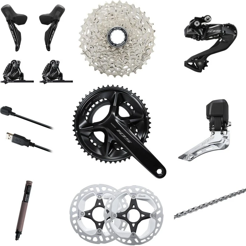 Shimano 105 Di2 R7170 DB 12v 52/36