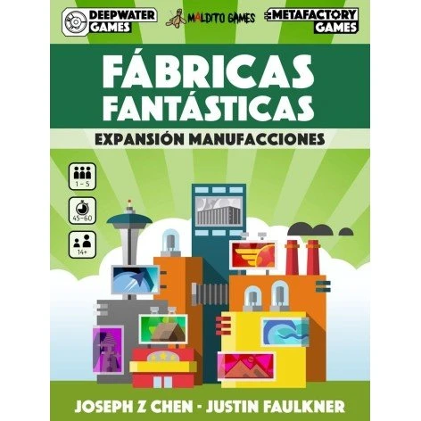 Maldito Games: Fábricas Fantásticas - Manufacciones + Promos