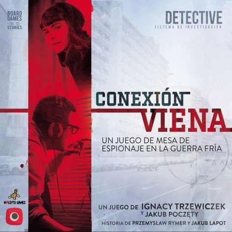 Detective: Conexión Viena - Juego de mesa de espionaje de Maldito Games