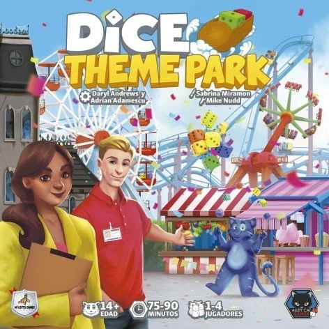 Maldito Games Dice Theme Park - Juego de Mesa de Gestión