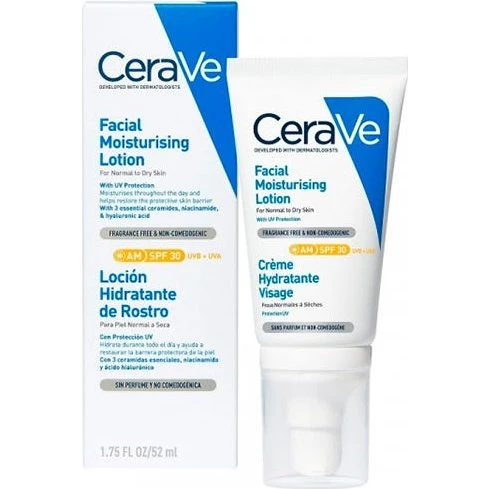Cerave Loción Facial Hidratante SPF30 52 ml