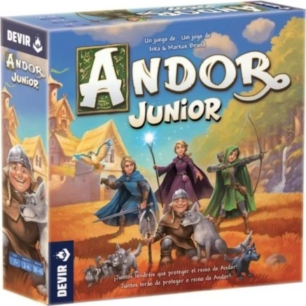 Andor Junior - Juego de Mesa Cooperativo de Fantasía