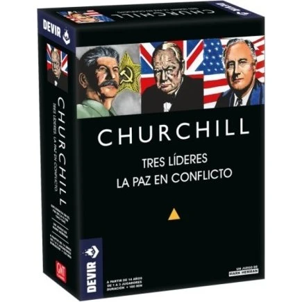 Juego de Mesa Churchill - Tres Líderes, la Paz en Conflicto (Devir)