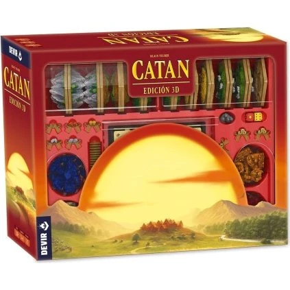 Catan Edición 3D - Juego de Estrategia y Gestión de Recursos