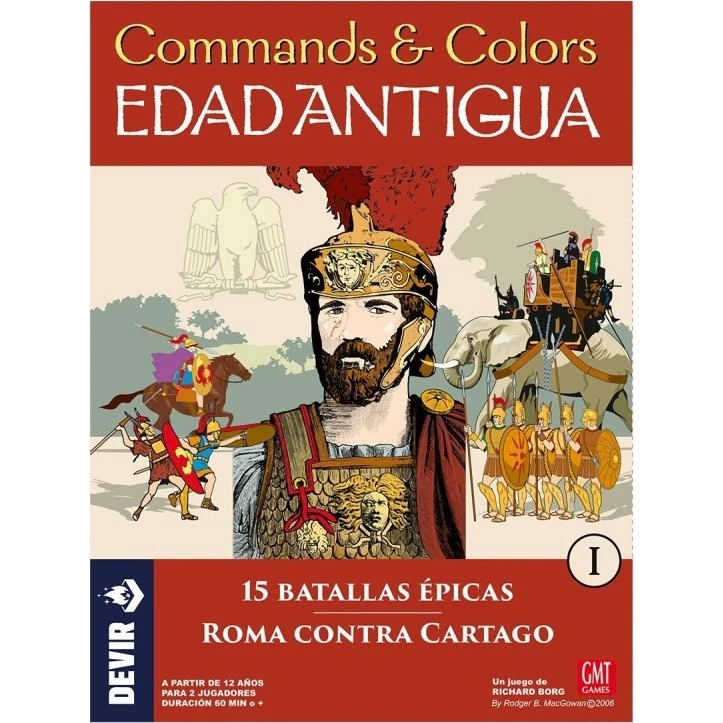 Commands and Colors: Edad Antigua - Juego de Mesa de Richard Borg