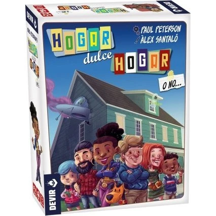 Devir Hogar Dulce Hogar O NO - Juego de Mesa Cooperativo