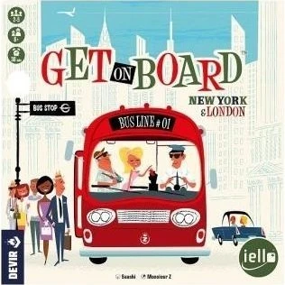 Get On Board: New York y London - Juego de Mesa Devir