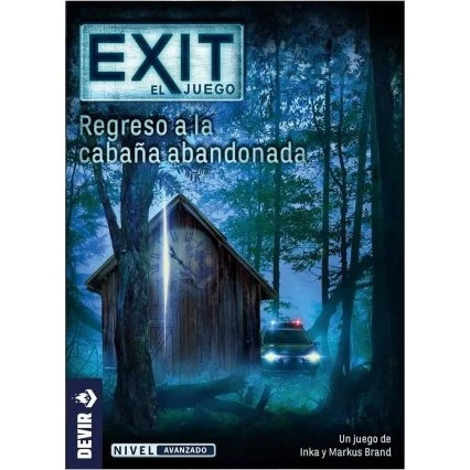 Exit: Regreso a la Cabaña Abandonada - Juego de Mesa de Acertijos